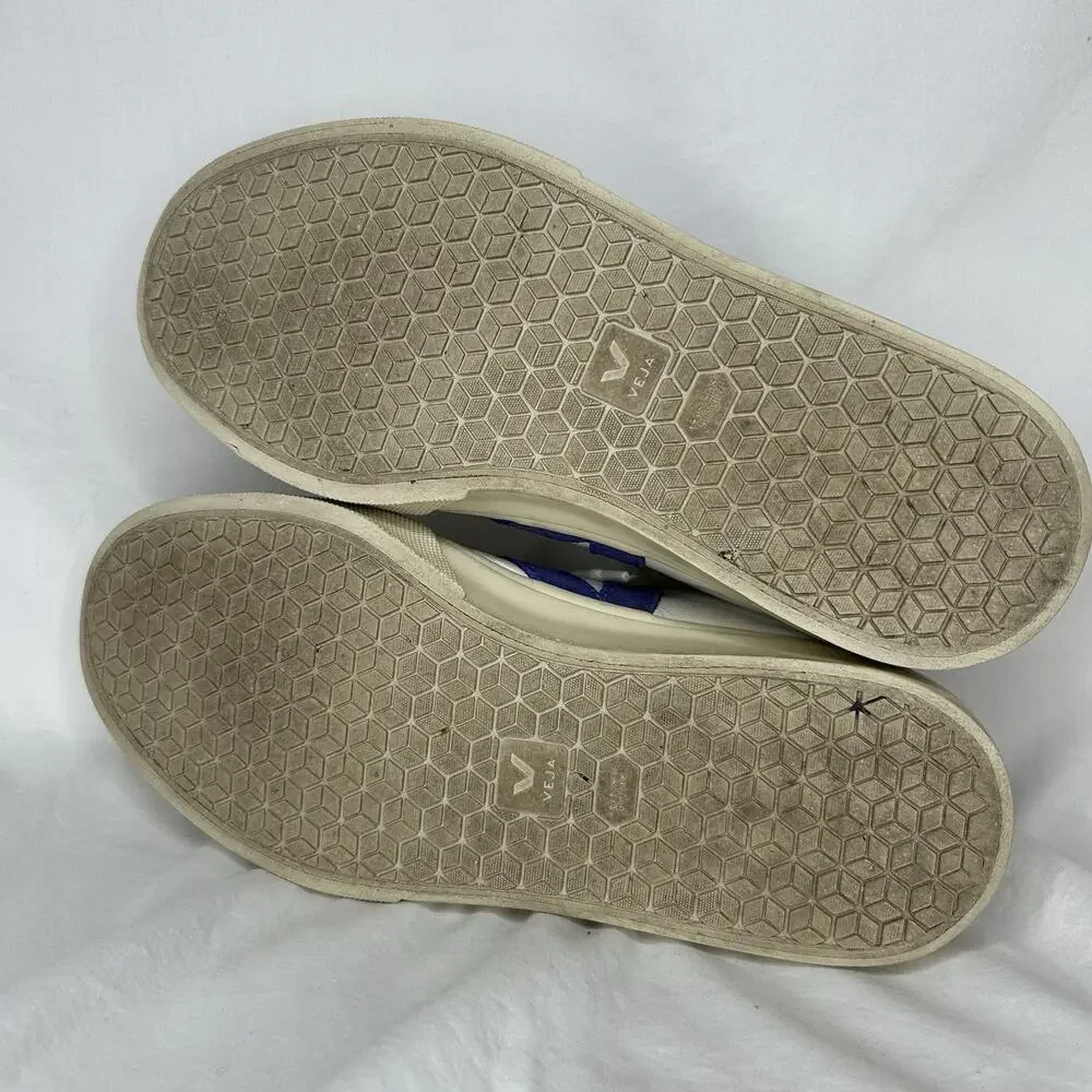 Veja Campo Cromefree Extra White Sneakers Low Top Casual Shoes Size 9